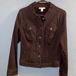 Style & Co. Denim Brown Medium Jean Jacket